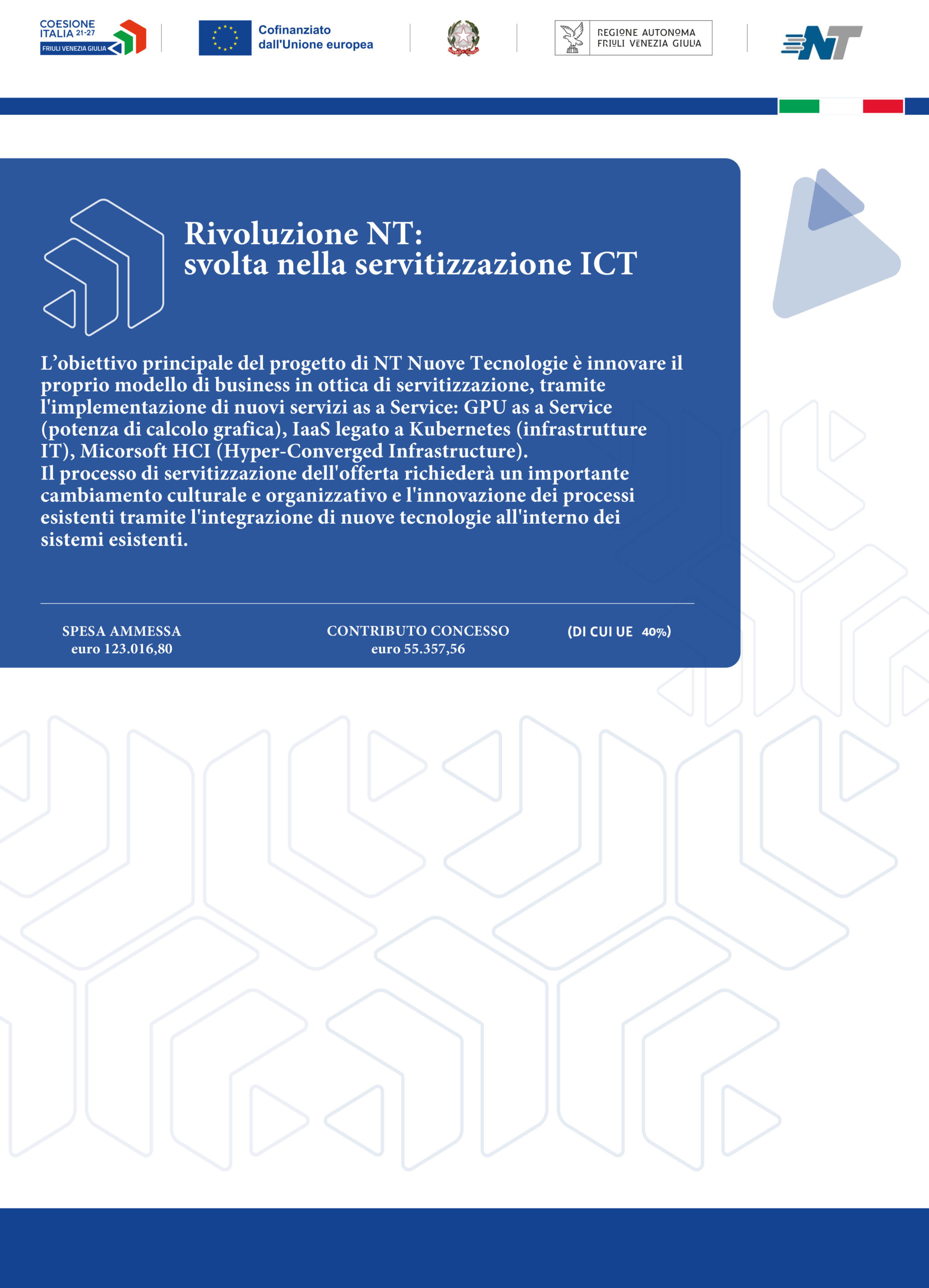 BANDO REGIONALE FESR 2021-2027