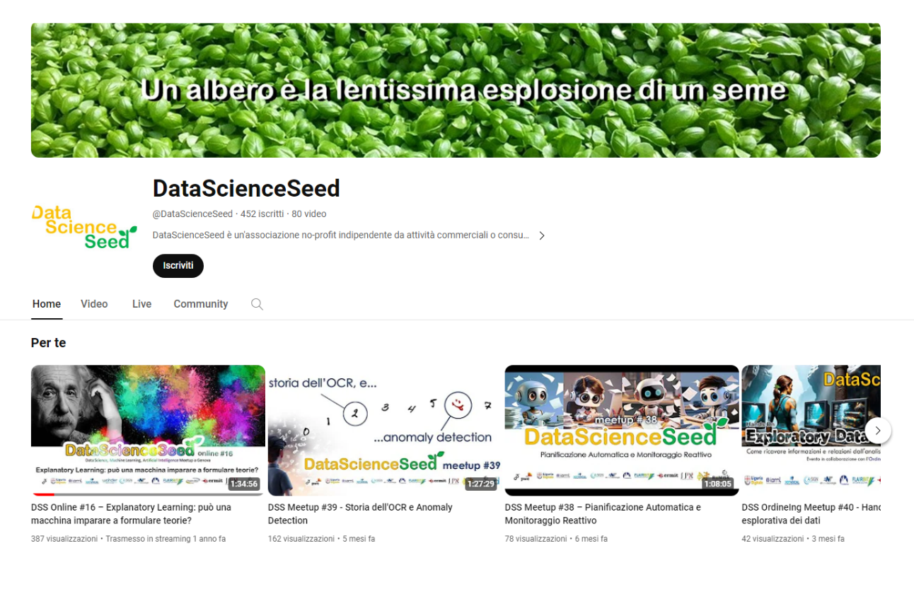 DataScienceSeed - YouTube