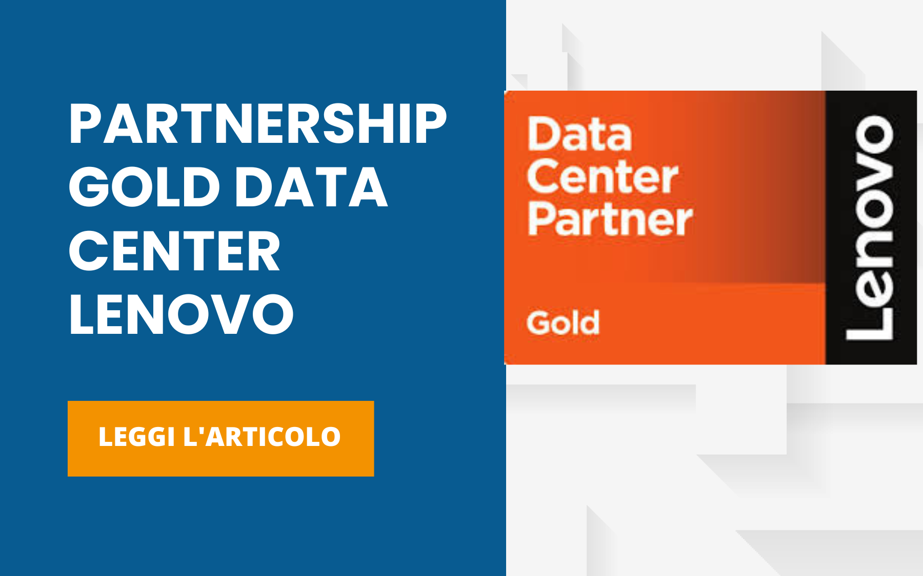 Partnership Gold Data Center Lenovo